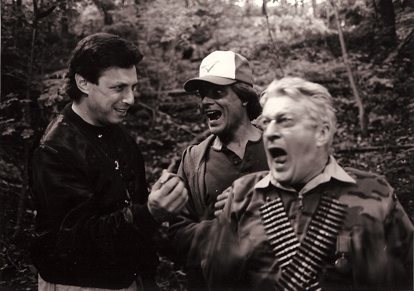 Charles Dennis directing Winston Reikert and Eric Donkin in 