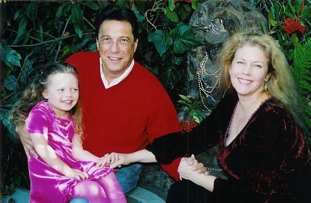 Charles Dennis with daughter Ethne Bliss and wife, producer-director Kim Eveleth.