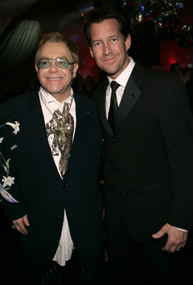Elton John and James Denton