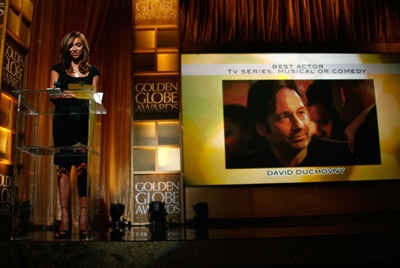 Giuliana Rancic at event of The 65th Annual Golden Globe Awards (2008)