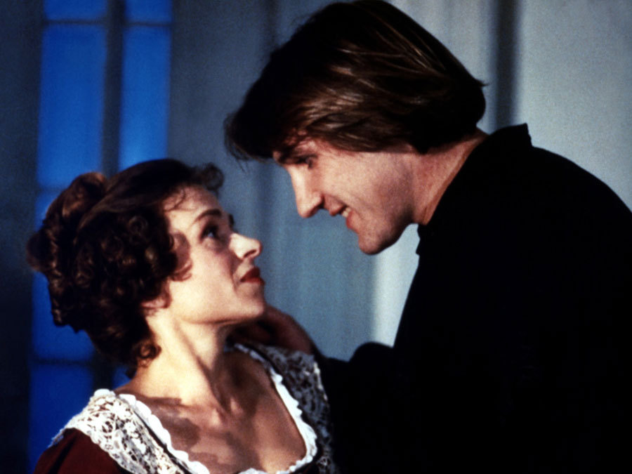 Still of Gérard Depardieu and Elisabeth Depardieu in Le tartuffe (1984)