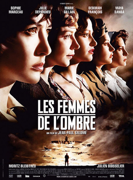 Sophie Marceau, Marie Gillain, Julie Depardieu, Maya Sansa and Déborah François in Les femmes de l'ombre (2008)