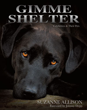 Gimme Shelter Book- Celebrities with their pets.