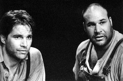 Robb Derringer, Eric John Scialo as George and Lenny in Of Mice and Men @ Pacific Resident Theatre