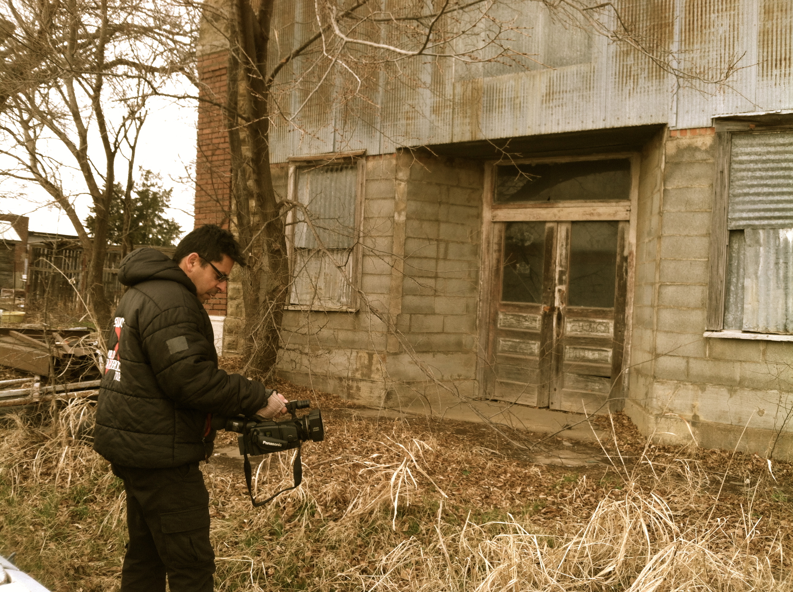 Shooting Documentary Ghost-Towns, Centralia, OK