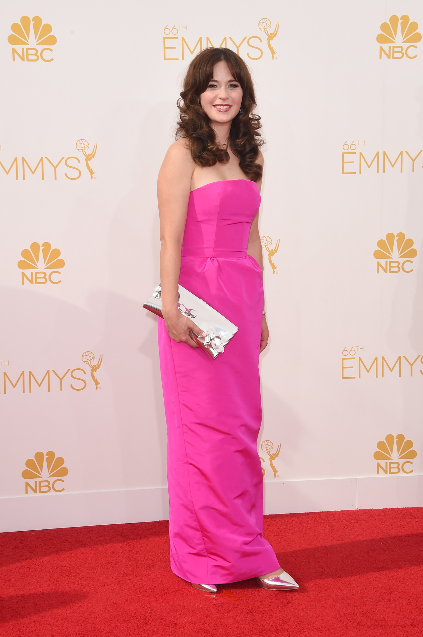 Zooey Deschanel at event of The 66th Primetime Emmy Awards (2014)