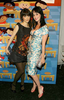 Zooey Deschanel and Katy Perry