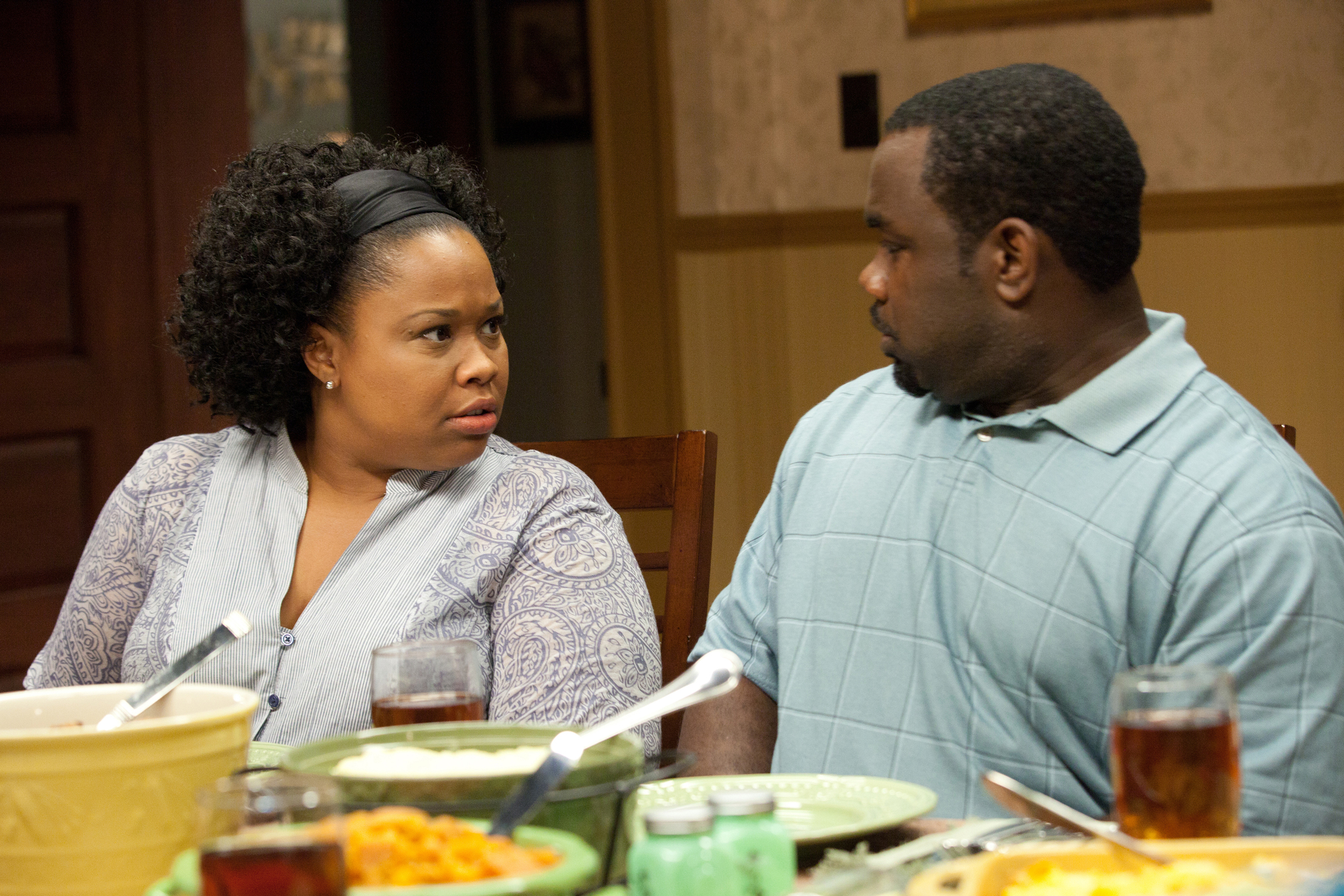 Still of Natalie Desselle Reid and Rodney Perry in Madea's Big Happy Family (2011)