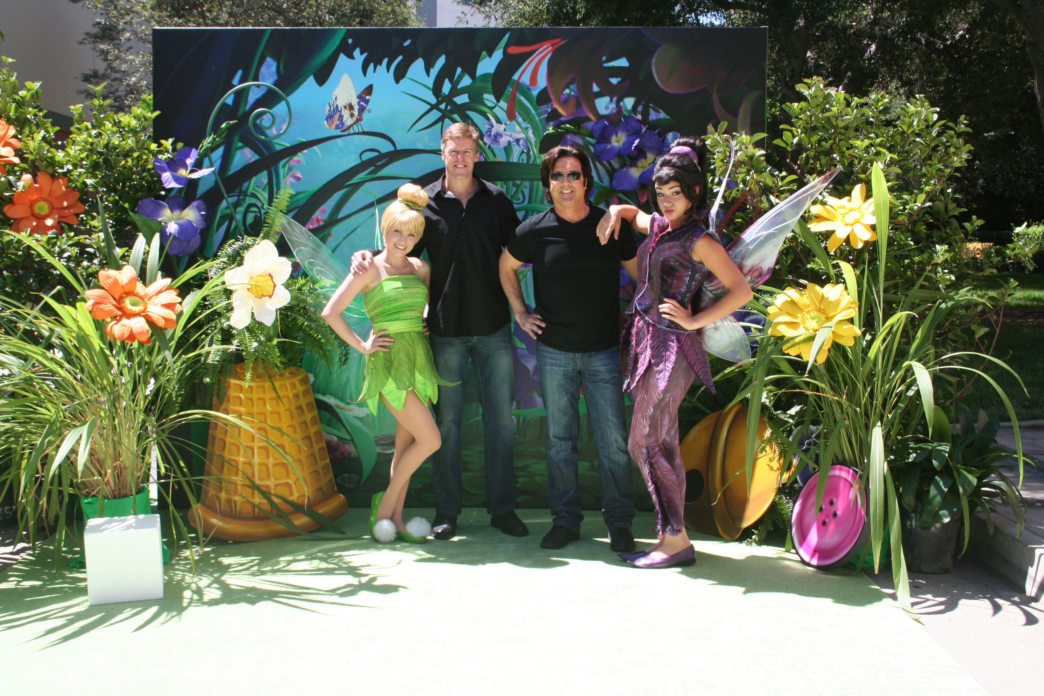 Bob & Rob at the Tinker Bell screening Walt Disney Studios, Aug. '10