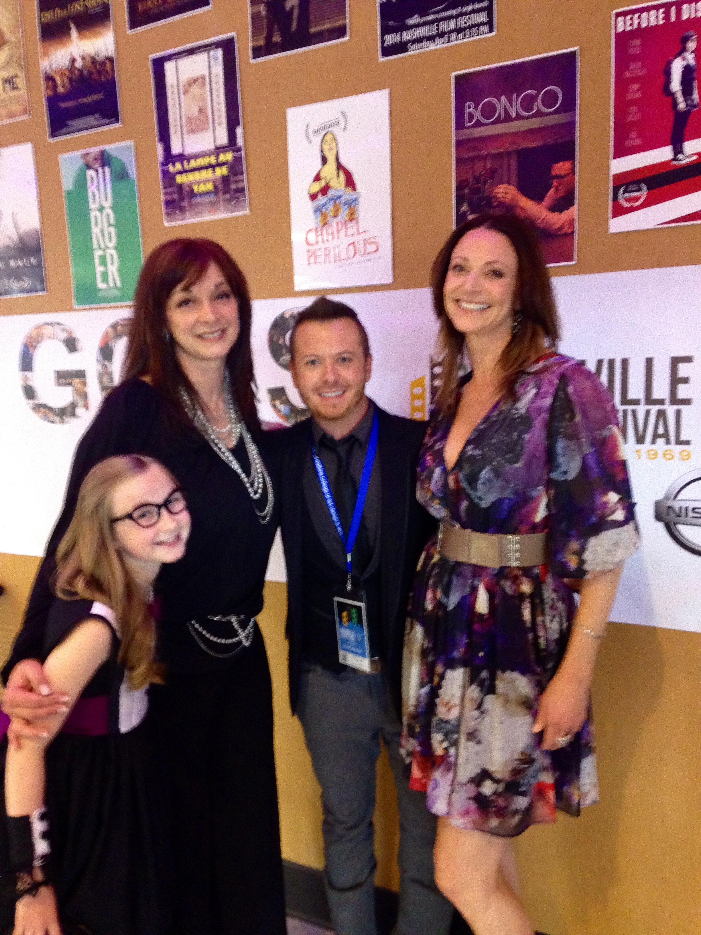 Nashville Film Festival 2013 CHASING GHOSTS with Meyrick Murphy, Rebecca Lines and PR Matthew Grant