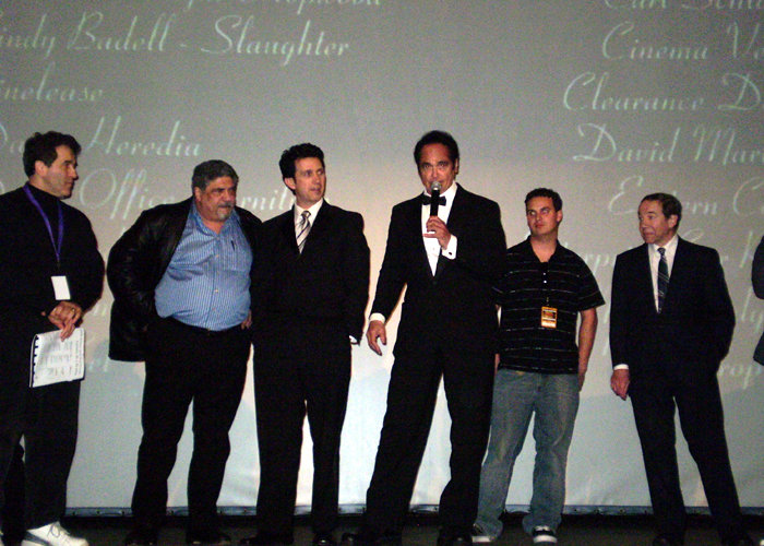 Nick Falcone,Vincent Pastore, Ronnie Marmo,Tony Devon,Jeremy Vannix,Michael Townsend Wright at The Garden State Film Festival Awards.