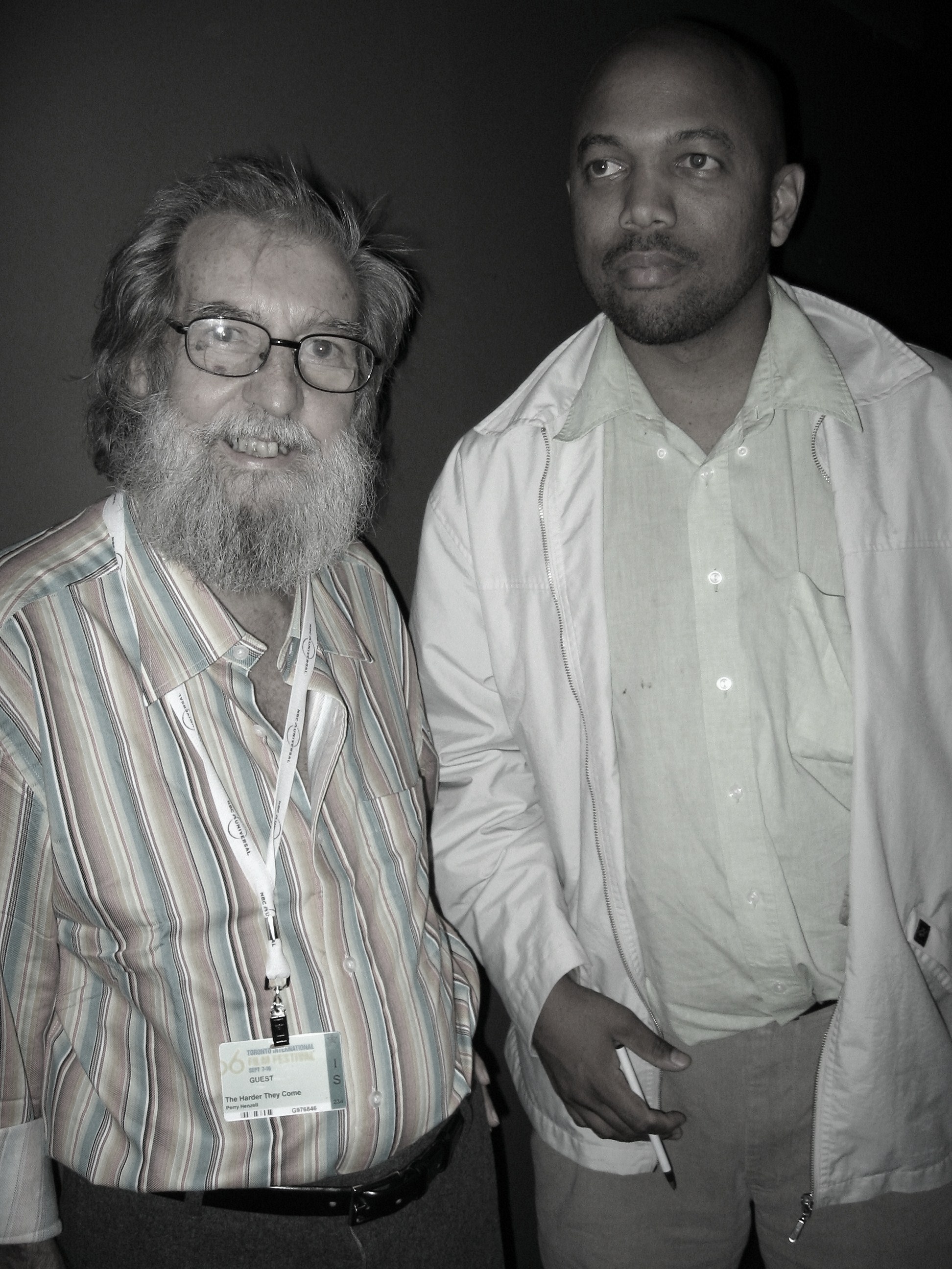 With the late Caribbean director and inspiration Perry Henzell. September 13, 2006