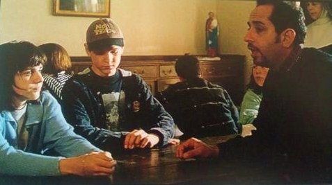 Director Franco Di Chiera on set of Three Forever (1996)