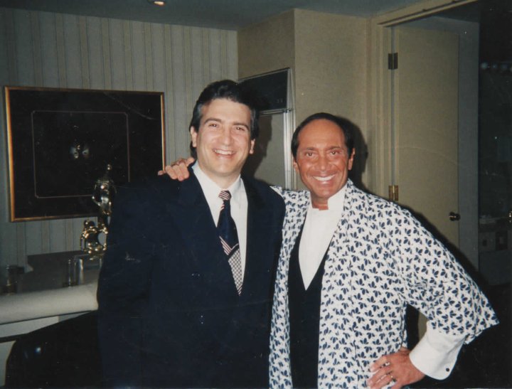 Me and Paul Anka, the famous singer/composer. My wife had worked for him in the past. Great guy and outstanding composer.