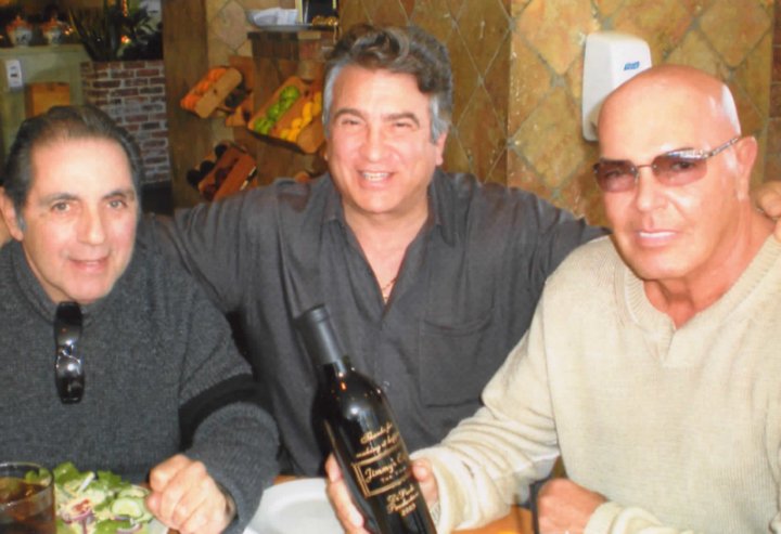 From left to right: my friends, actor David Provol (from Sopranos fame), me and Joe Isgro, well-known Music Promoter, Film Producer.His latest was 