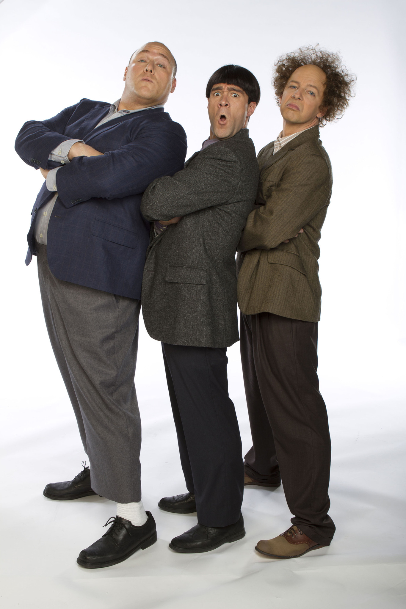 Still of Sean Hayes, Chris Diamantopoulos and Will Sasso in Trys veplos (2012)