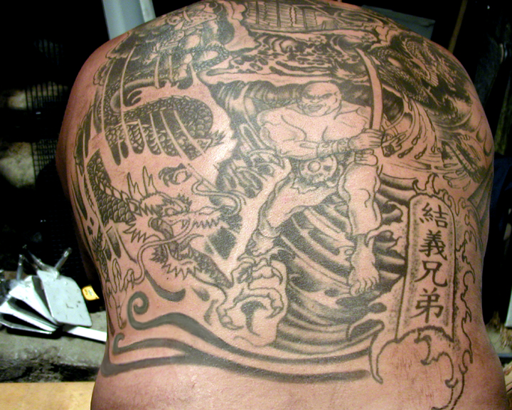 Toru Tanaka as the Tattoo Pirate in 