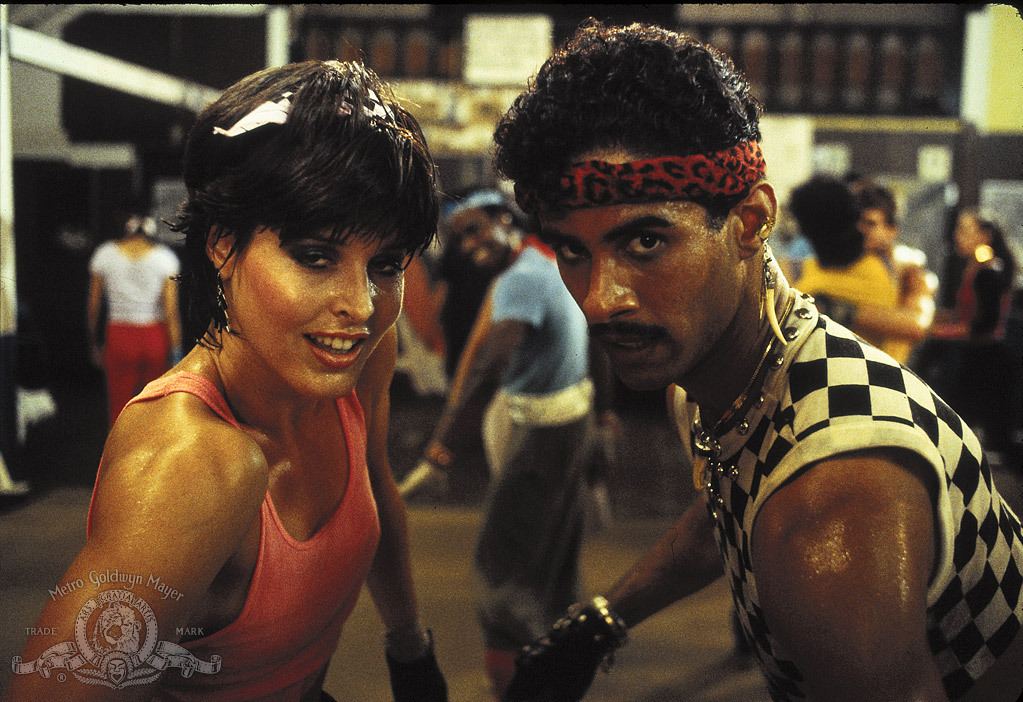Still of Lucinda Dickey and Adolfo Quinones in Breakin' 2: Electric Boogaloo (1984)
