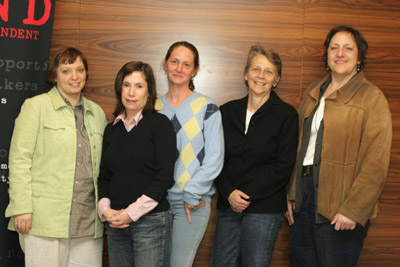 Nicole Arbusto, Hilary Brougher, Joy Dickson, Naomi Foner and Melissa Leo