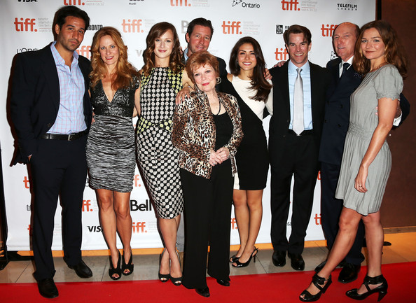 The cast of The Fitzgerald Family Christmas at TIFF