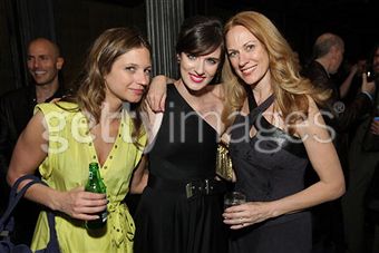Vanessa Ray, Anna Wood, and Marsha Dietlein Nice Guy Johnny after-party