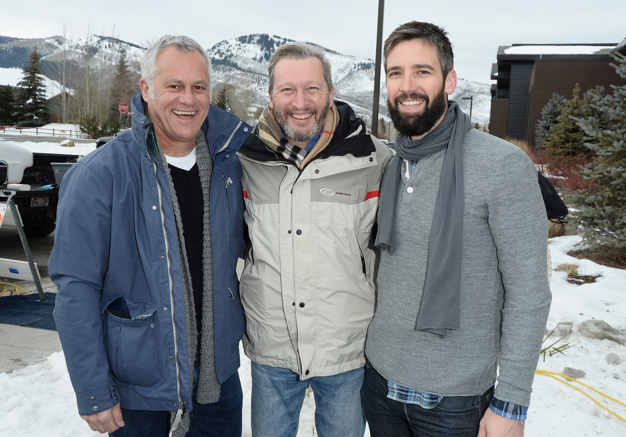 Chip Diggins, Ken Kwapis and Bill Holderman at event of A Walk in the Woods (2015)