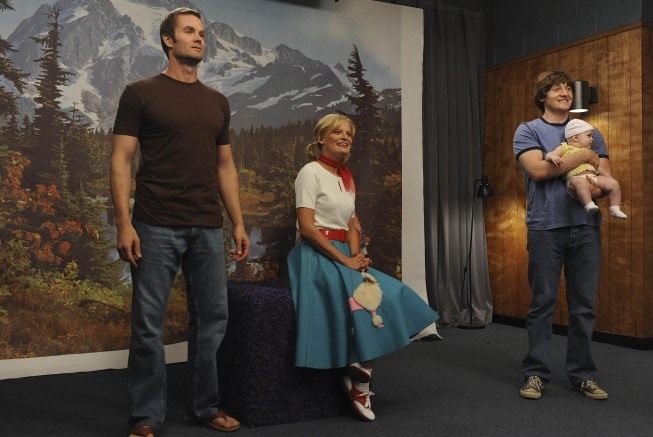 Still of Martha Plimpton, Garret Dillahunt and Jimmy Lucas in Mazyle Houp (2010)