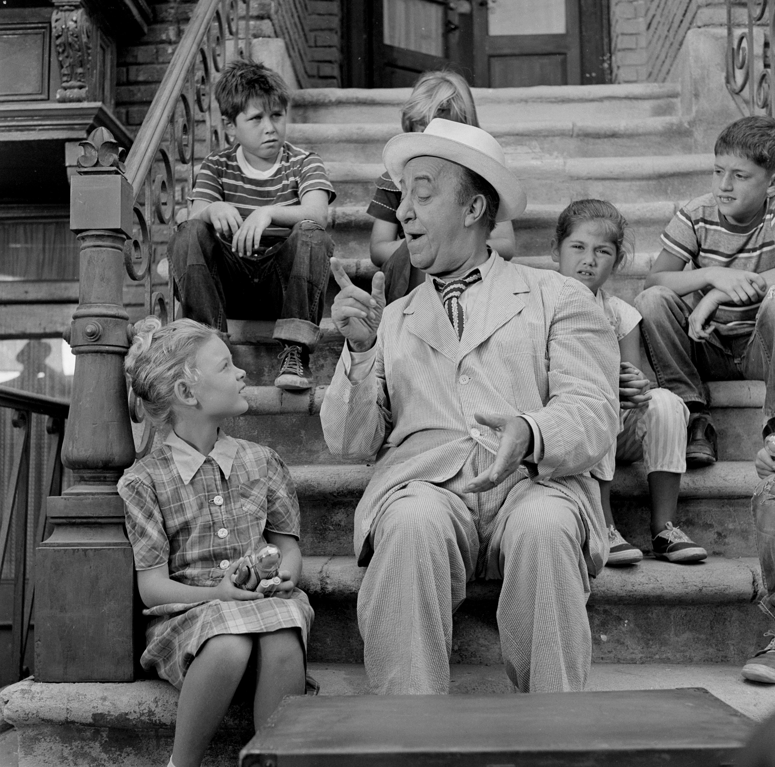 Still of Dana Dillaway and Ed Wynn in The Twilight Zone (1959)