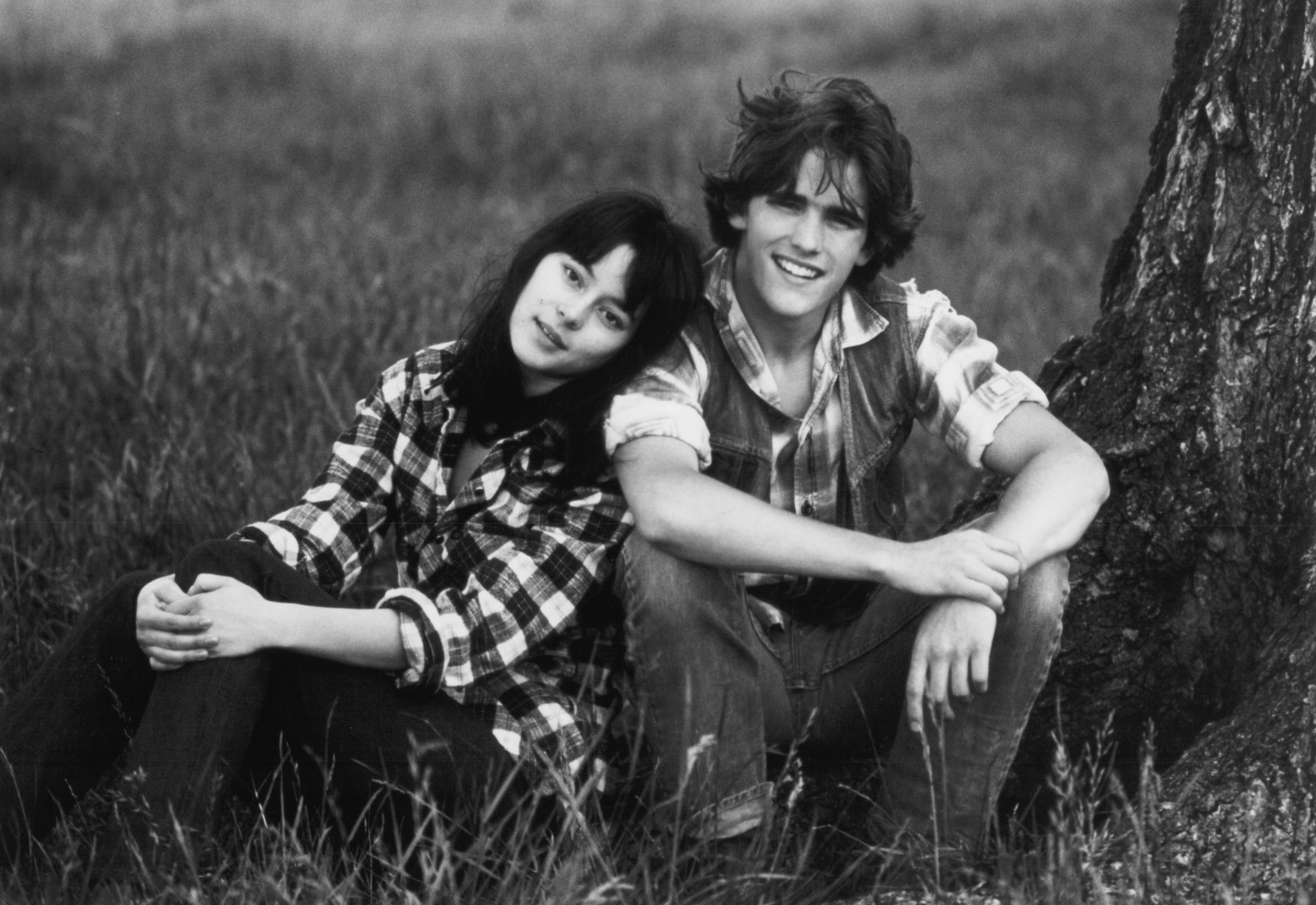 Still of Matt Dillon and Meg Tilly in Tex (1982)