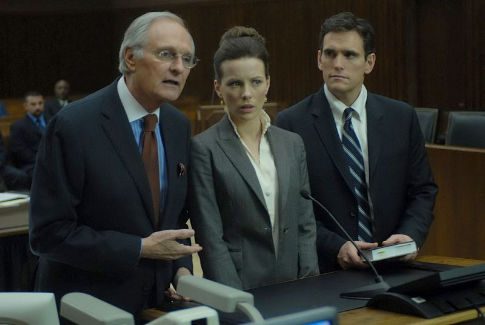 Still of Alan Alda, Kate Beckinsale and Matt Dillon in Nothing But the Truth (2008)