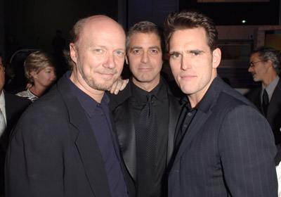 George Clooney, Matt Dillon and Paul Haggis