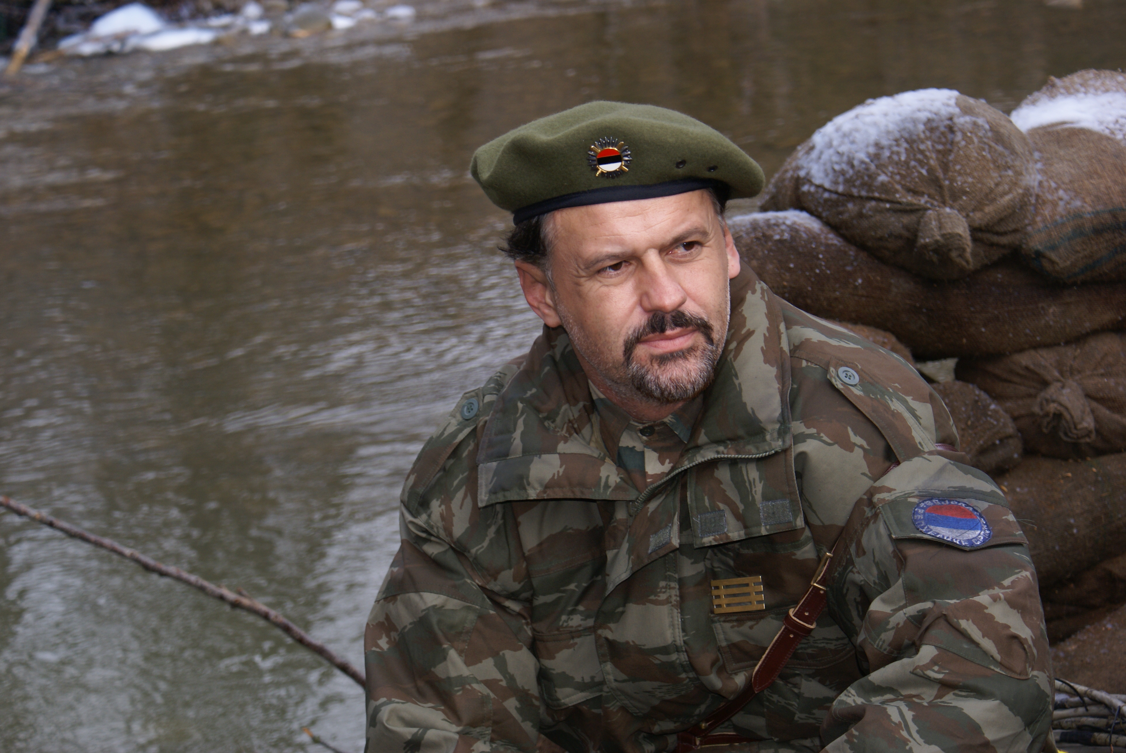 Jack Dimich as 'Captain Stankovic' in The Tour (Turneja)...Directed by Goran Markovic