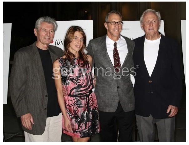 Meyer Gottlieb, Catherine di Napoli, Jonathan Parker, and Samuel Goldwyn at the (Untitled) premiere at LACMA.
