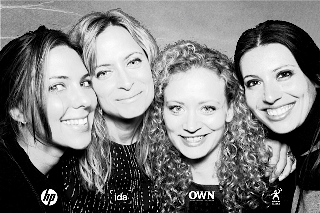 Catherine di Napoli, Jennilyn Merten, Laura Boersma at the Oprah Party, Sundance 2011.