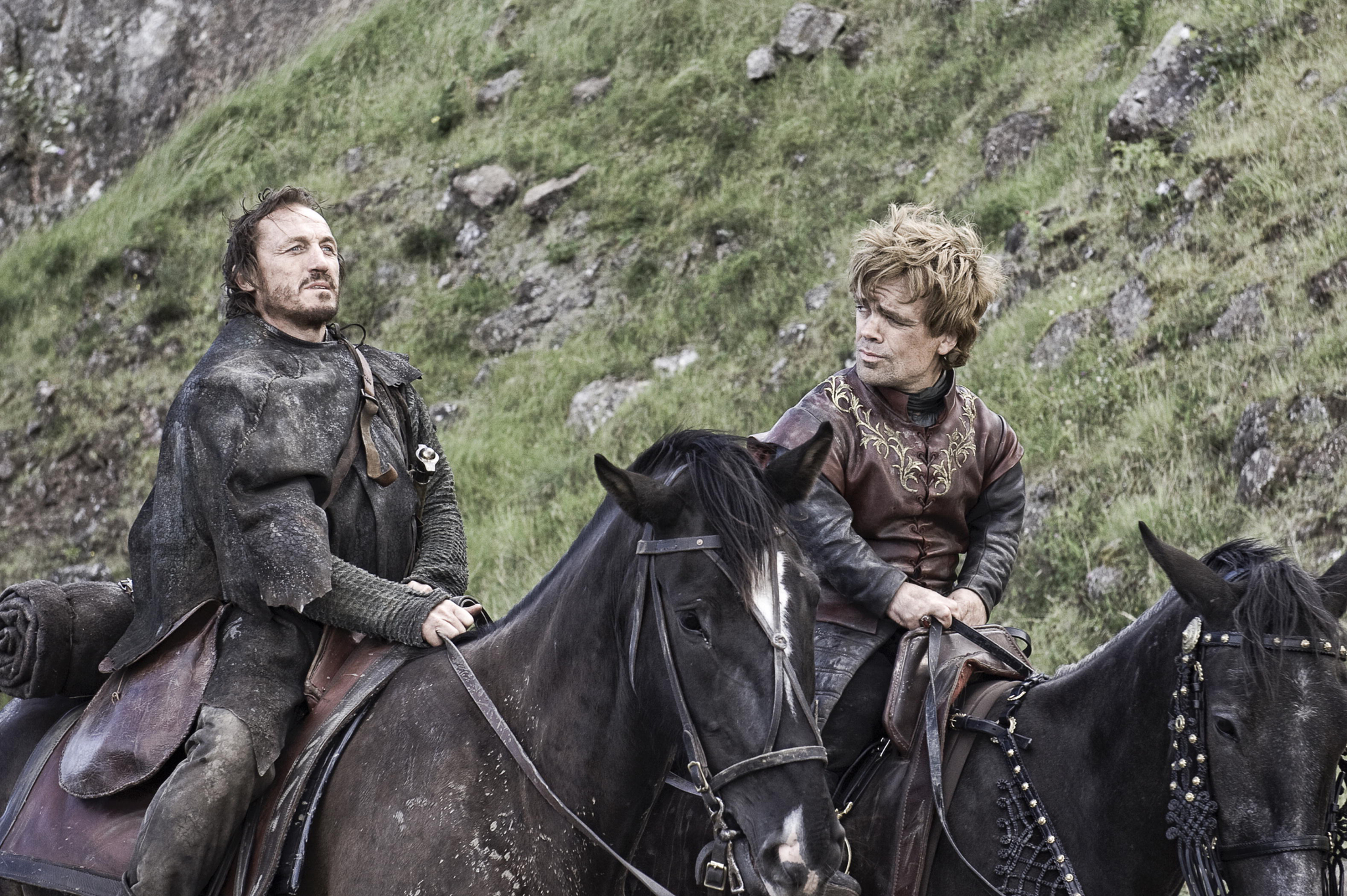 Still of Peter Dinklage and Jerome Flynn in Sostu karai (2011)