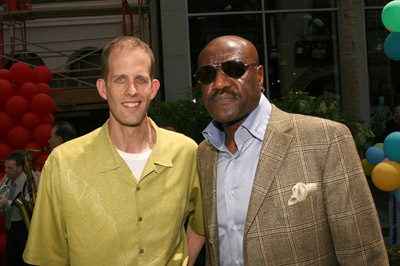 Delroy Lindo and Pete Docter at event of Aukstyn (2009)
