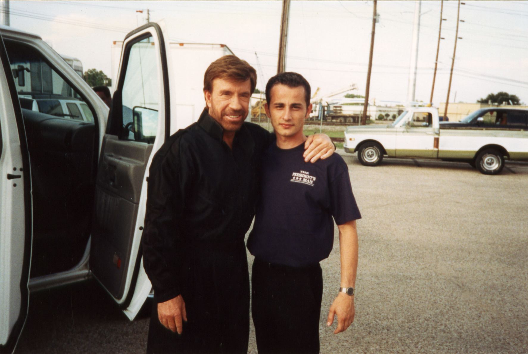 The Presidents Man II, Chuck Norris and Ali Afshar