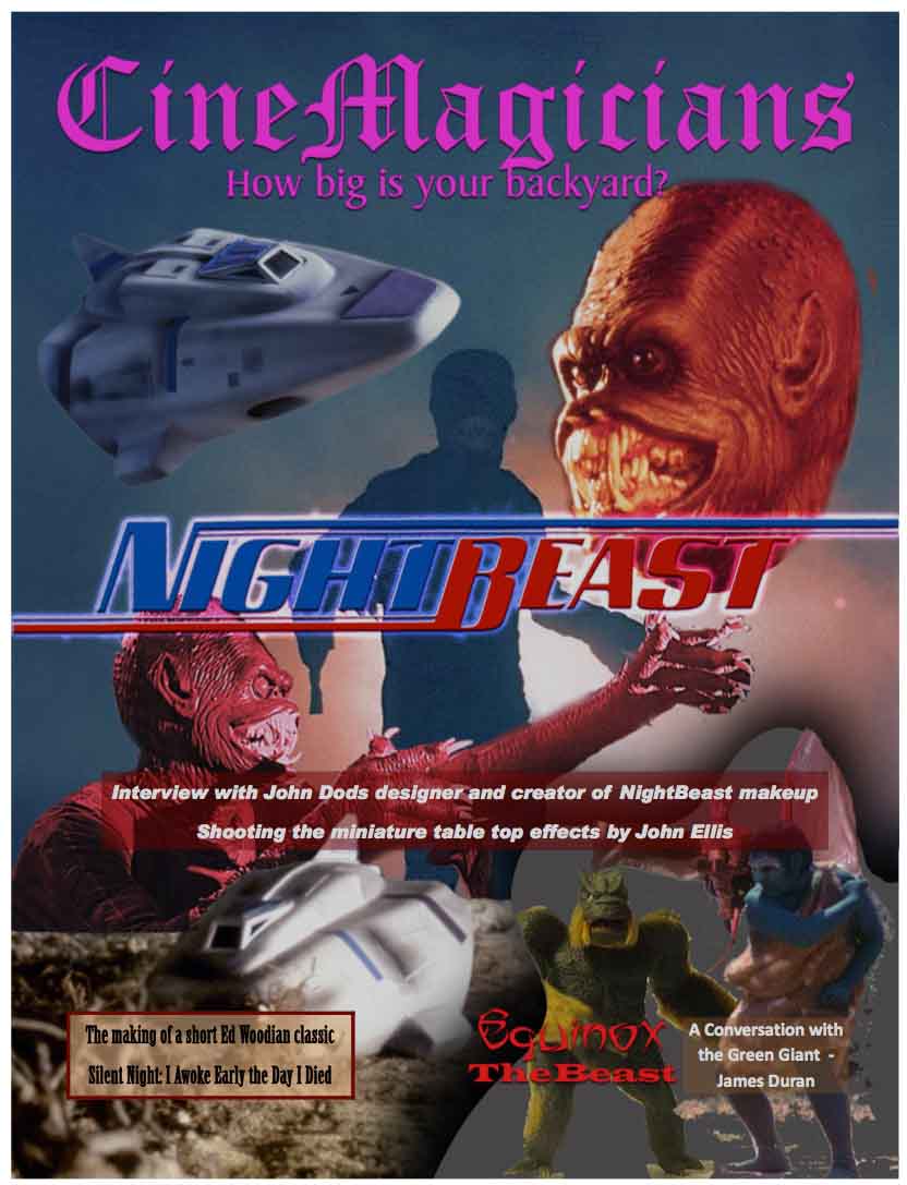 Cinemagician's Magazine NIGHTBEAST cover 2012