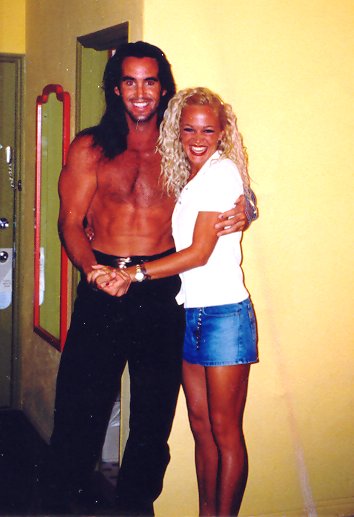 Dan and his wife in Miami in 1996