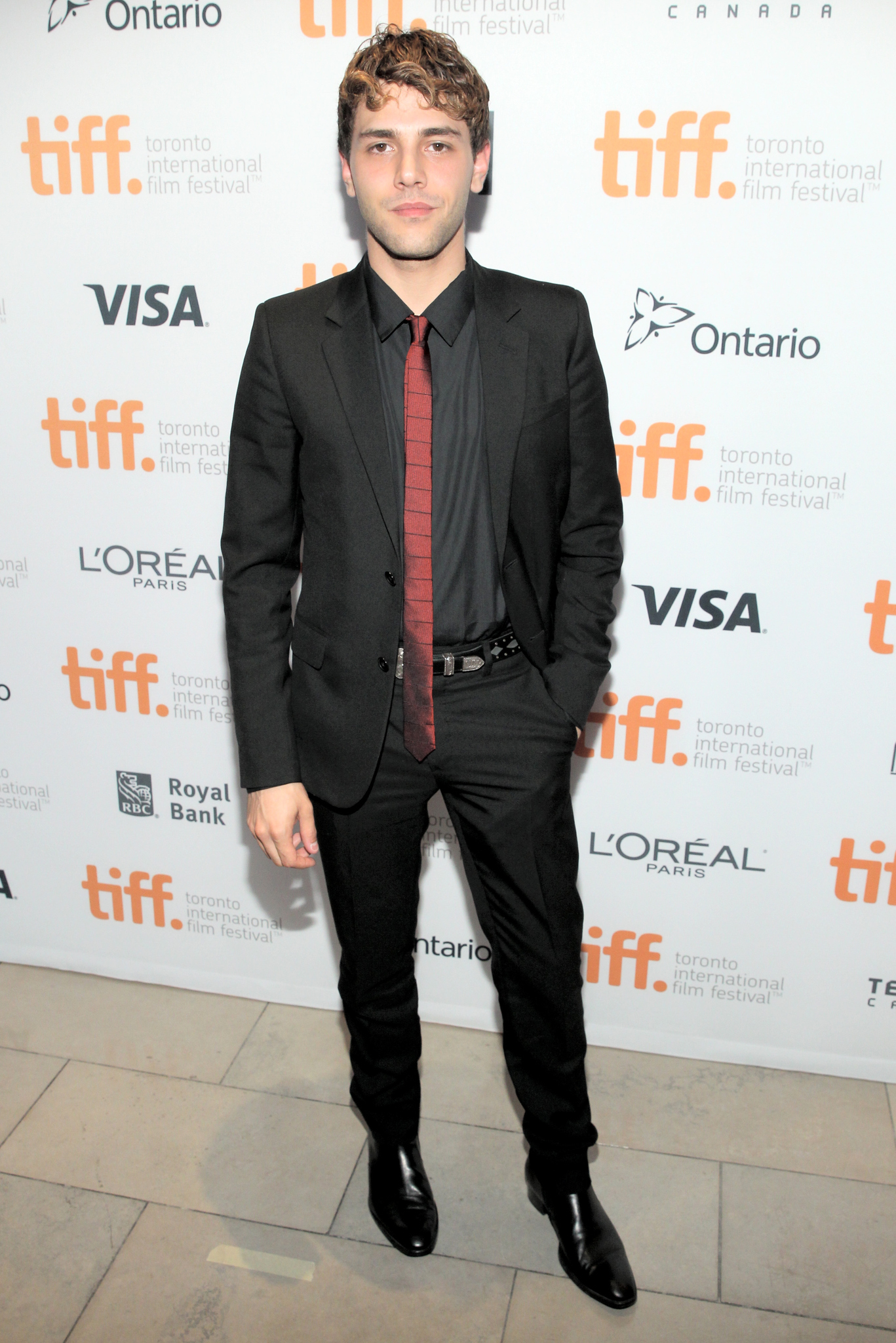 Xavier Dolan at event of Elephant Song (2014)