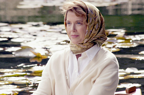 Annette Bening in 'Mrs Harris.'Production Designer Alison Dominitz.