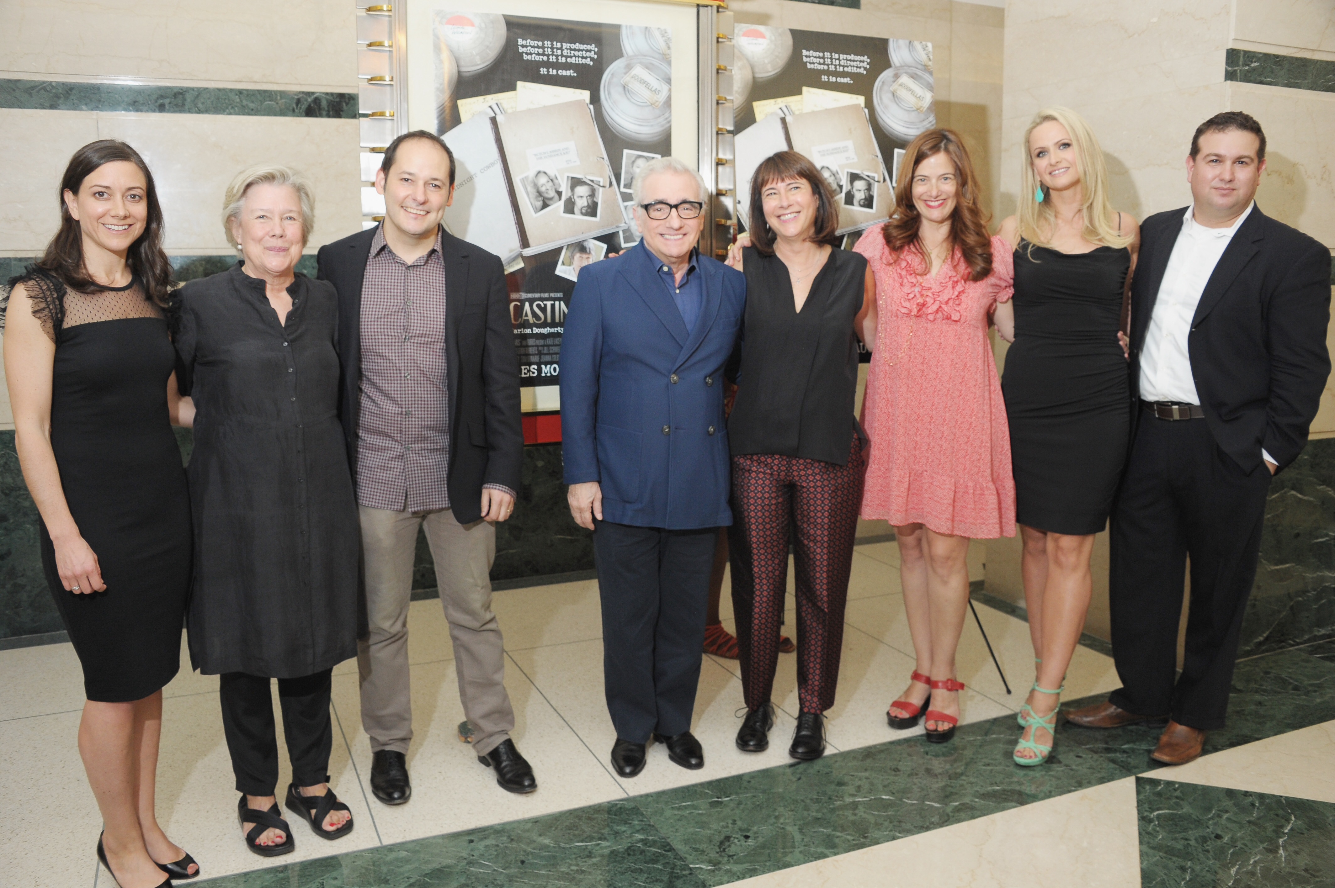 With Jill Schweitzer, Juliet Taylor, Martin Scorsese, Ellen Lewis, Joanna Colbert, Kate Lacey and Ilan Arboleda at the HBO premiere of Casting By (2013)