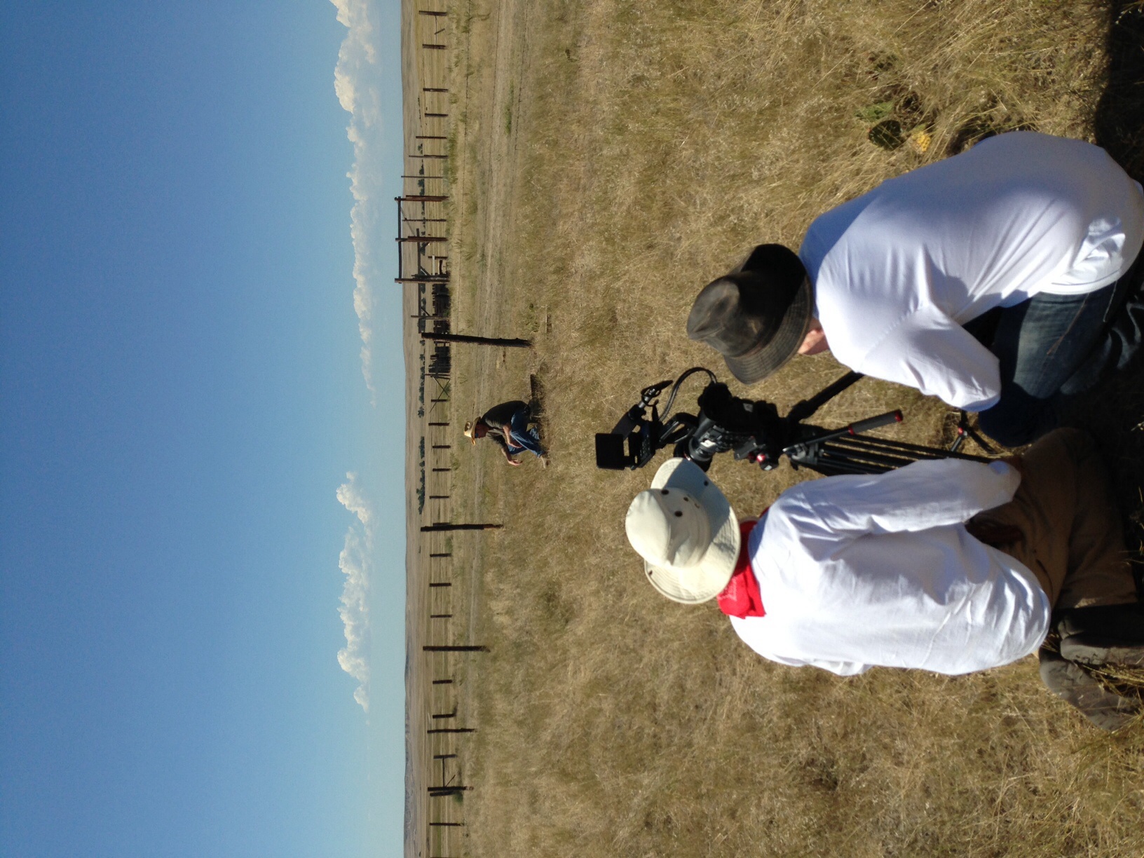 Filming Thank You for Your Service on the Pine Ridge Reservation in South Dakota (August 2013)
