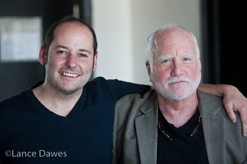 With Richard Dreyfuss (Los Angeles)