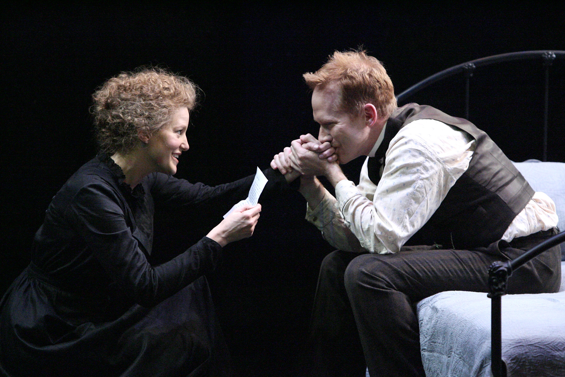 Dan Donohue and Anna Gunn, RADIANCE, Geffen Playhouse, 2011.