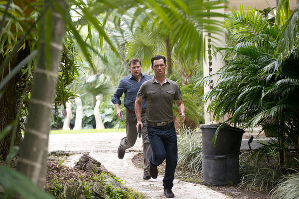 Still of Grant Show and Jeffrey Donovan in Vilko bilietas (2007)