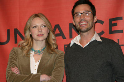 Jeffrey Donovan and Laura Prepon at event of Come Early Morning (2006)