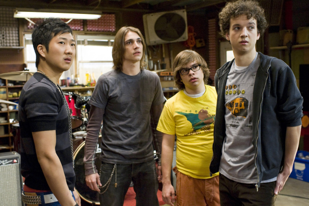 Still of Gaelan Connell, Ryan Donowho and Tim Jo in Bandslam (2009)