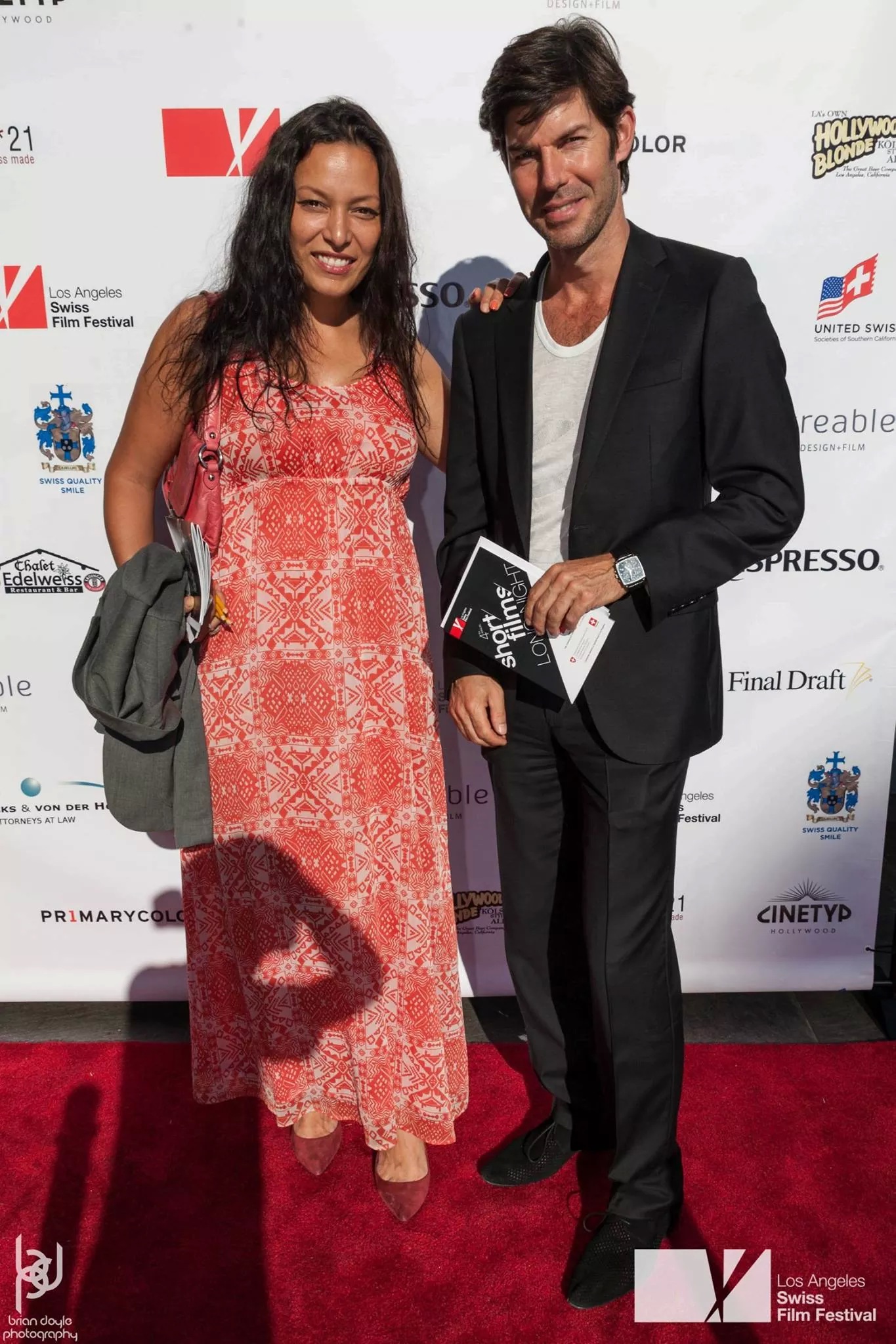 With actress and director Yangzom Brauen at Short Films-Long Nights Film Festival - Los Angeles