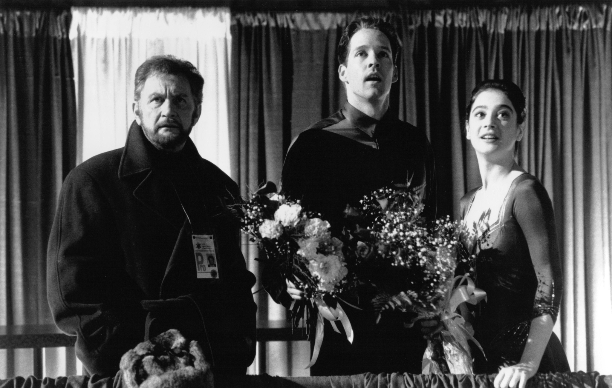 Still of D.B. Sweeney, Roy Dotrice and Moira Kelly in The Cutting Edge (1992)
